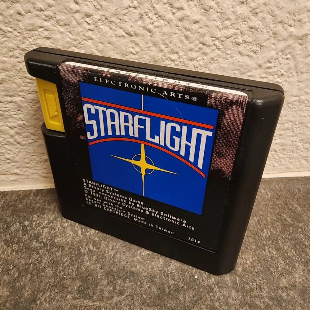 Game - Starflight (CIB+) - Genesis - Sega - Electronic Arts